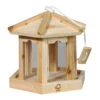 Vogelhaus Pavillon 6-Eck Hängend, FSC®-Holz Und Acrylglas, Ca. 19 X 18 X 18 Cm 2 Vogelhaus Pavillon 6-Eck Hängend, FSC®-Holz Und Acrylglas, Ca. 19 X 18 X 18 Cm -Gardena Verkaufsgeschäft 0910100614 Vogelhaus Pavillon 6 eck FSC mit Futterterrasse u Kordel 1 55366