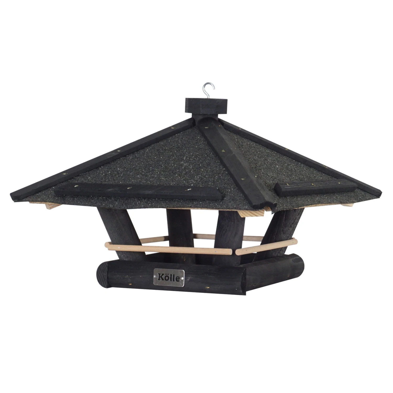 Futterspender, Schwarz, 36 X 36 X H 27/29 Cm 3 Futterspender, Schwarz, 36 X 36 X H 27/29 Cm