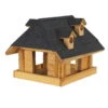 Vogelfutterhaus, Natur, Kiefernholz, 39 X 38 X H 33 Cm 1 Vogelfutterhaus, Natur, Kiefernholz, 39 X 38 X H 33 Cm -Gardena Verkaufsgeschäft 0910101514 Vogelfutterhaus aus Kiefernholz gebeizt 110458