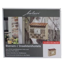 Insektenhotel 'Borke', Natur, Holz, Bambus, 29 X 10,5 X 31,5 Cm, 2,17 Kg 5 Insektenhotel 'Borke', Natur, Holz, Bambus, 29 X 10,5 X 31,5 Cm, 2,17 Kg -Gardena Verkaufsgeschäft 0910160219 Insektenhotel Borke 113360