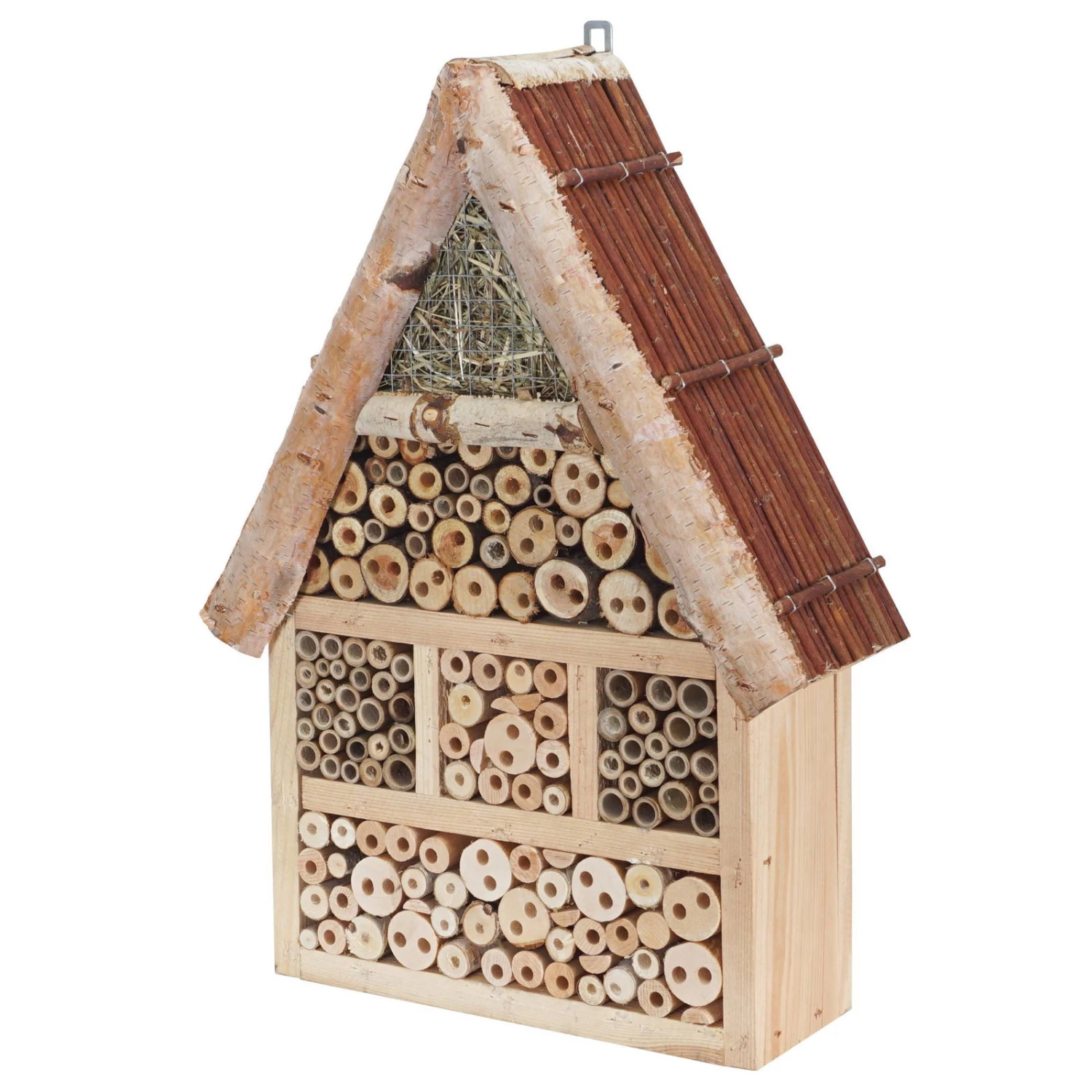 Insektenhotel, Natur, Höhe Ca. 51 X 14 X 38 Cm 3 Insektenhotel, Natur, Höhe Ca. 51 X 14 X 38 Cm
