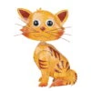 Kölle Gartenfigur Katze Leo, Orange, 41 X 30 X 11 Cm -Gardena Verkaufsgeschäft 0980305941 koelle katze leo orange 41x30x11cm 68859