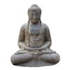 Buddha Sitzend, Grau, Steinguss, 40 X 36 X 25 Cm 1 Buddha Sitzend, Grau, Steinguss, 40 X 36 X 25 Cm -Gardena Verkaufsgeschäft 0980305981 sitzender Buddha japanisch 100490