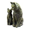 Rottenecker Bronze-Katze Mit Baby, 22 X 13,5 X 11 Cm -Gardena Verkaufsgeschäft 0980306262 Katze mit Baby H22xB13xT11cm1 75594