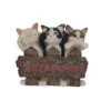 Katzen-Willkommensschild, H 25 X T 8 X B 28 Cm -Gardena Verkaufsgeschäft 0980306777 Katzen Willkommen H25 x B28 x T8 cm 122171