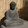 Buddha-Statue, Trockensteinguss, 53 X 40 X 65 Cm -Gardena Verkaufsgeschäft 0980306821 buddha aus trockensteinguss 5 123372