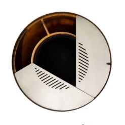 Edelstahl-Feuerstelle 'TRIA', Rost, 100 X 55 X 100 Cm -Gardena Verkaufsgeschäft 3920100752 Feuerstelle TRIA rost ca100x55x100cm 5 125228