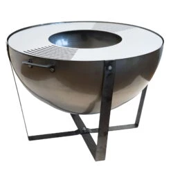 Feuerschale 'Dakota', Rostfarben, Ca. 60 X Ø 80 Cm -Gardena Verkaufsgeschäft 3920100762 Feuerstelle Dakota ca 80cm rund 1 118577